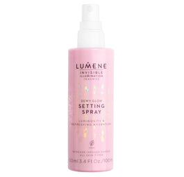 Lumene Invisible Illumination Dewy Glow spray utrwalający makijaż 100ml