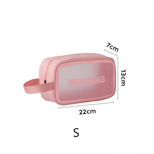 Ecarla Washbag zestaw 3 kosmetyczek Pudrowy Róż KS83
