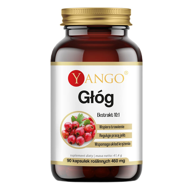 Yango Głóg suplement diety 90 kapsułek