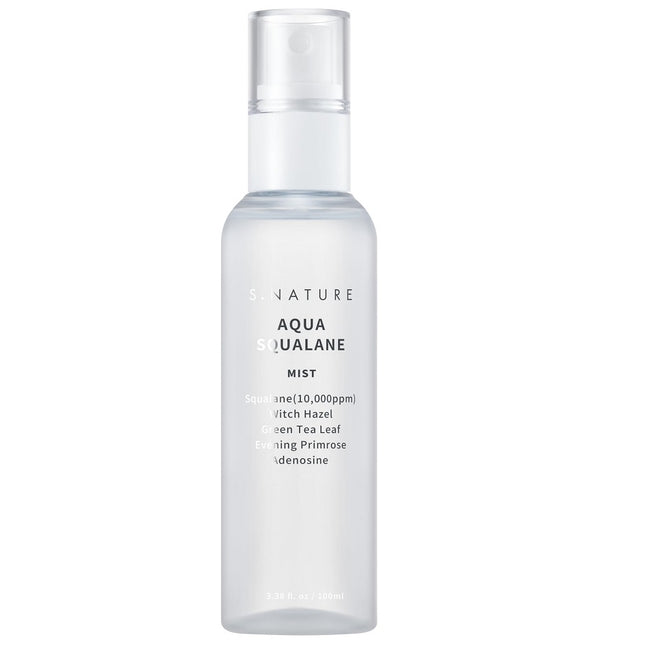 S.NATURE Aqua Squalane Mist nawilżająca mgiełka do twarzy 100ml
