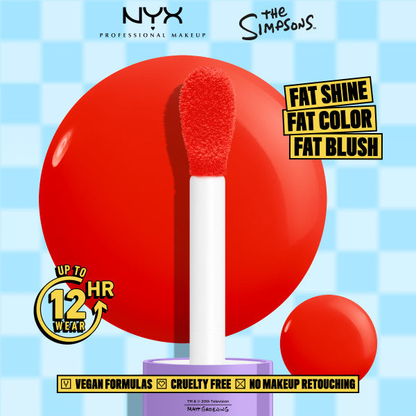 NYX Professional MakeUp Saucy Sisters Fat Cheeks róż do policzków w płynie 8ml