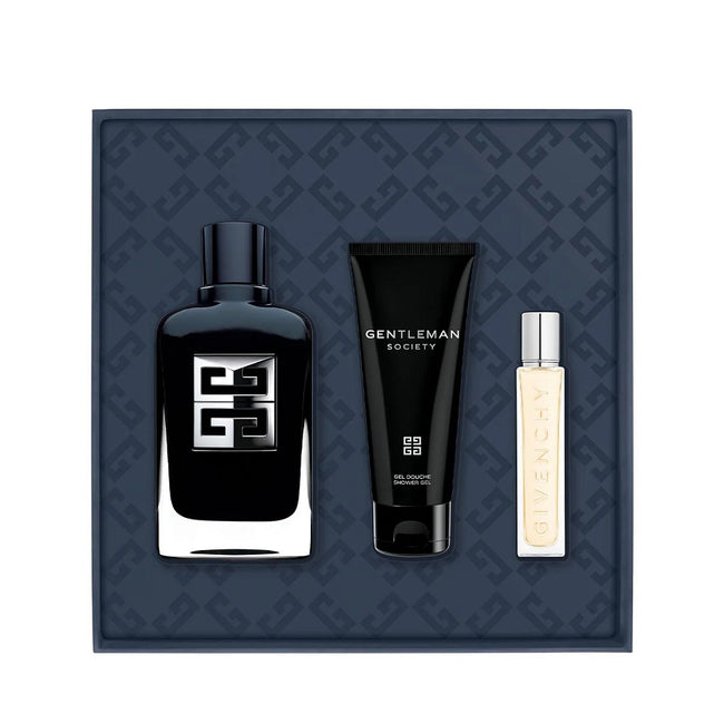 Givenchy Gentleman Society zestaw woda perfumowana spray 100ml + żel pod prysznic 75ml + miniatura wody perfumowanej spray 12.5ml
