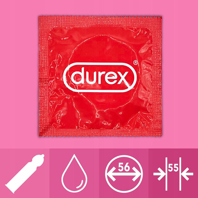 Durex Feel Thin Classic cienkie prezerwatywy lateksowe 12szt