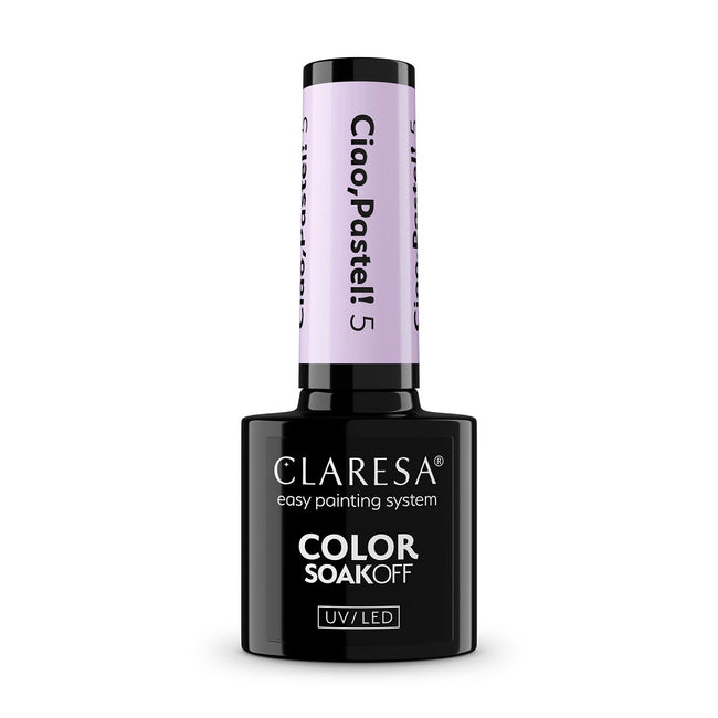 Claresa Color Soak Off UV/LED Ciao Pastel! lakier hybrydowy 5g