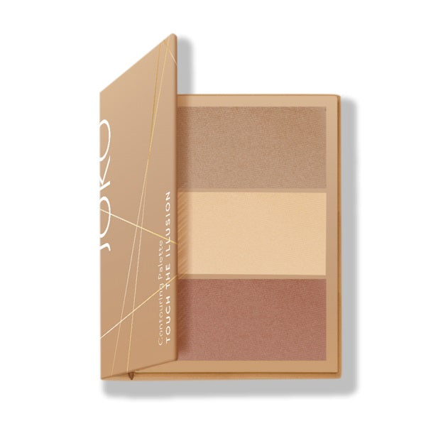 Joko Touch The Illusion Contouring Palette paletka do konturowania twarzy 3w1  3x3.5g