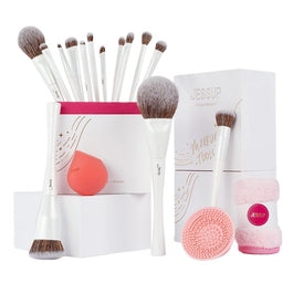 JESSUP Cloud Dancer Makeup Brushes Collection zestaw upominkowy do makijażu 17szt.