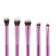 Glov Eye Brushes pędzle do makijażu oczu Purple 5szt