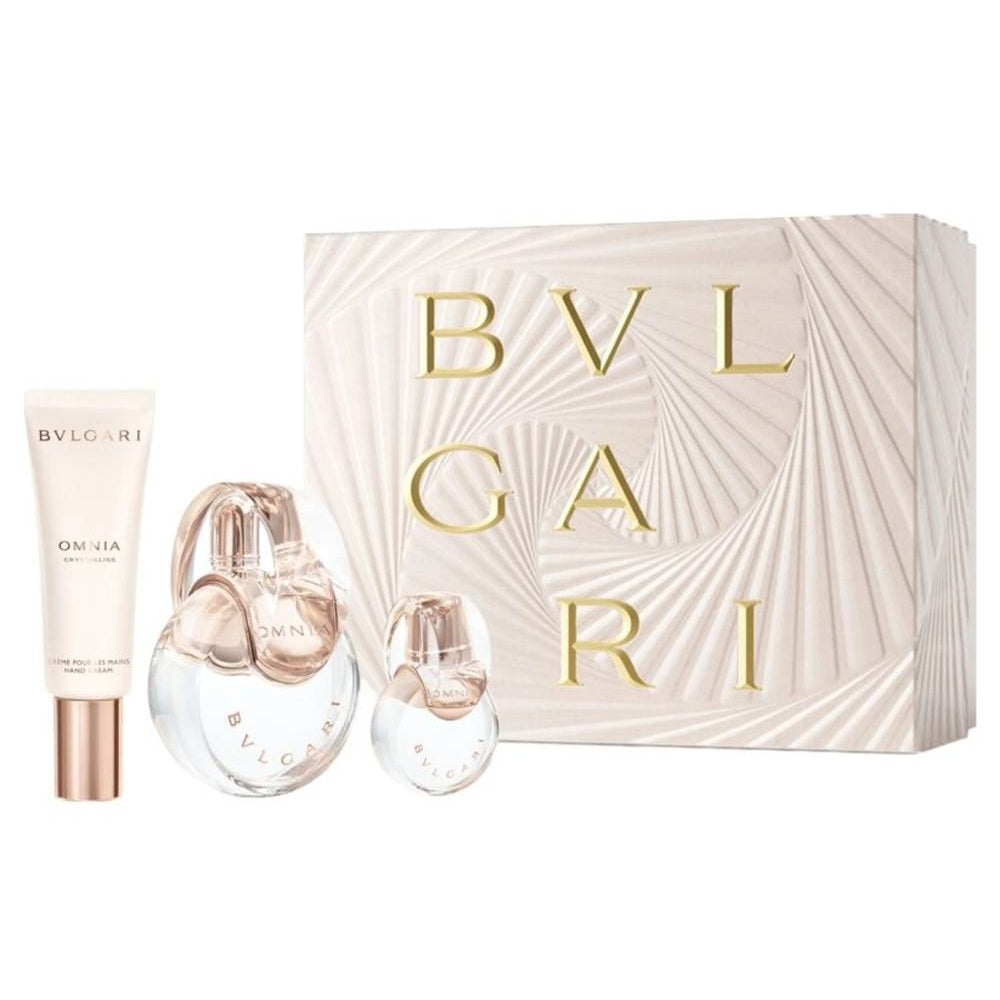 bvlgari omnia crystalline woda toaletowa 100 ml   zestaw  