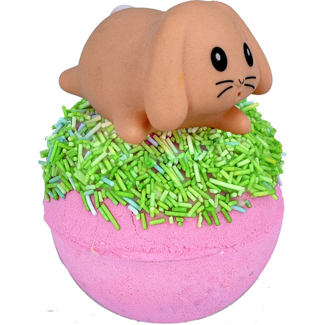 Bomb Cosmetics Hoppity Pop Bath Blaster kula do kąpieli z zabawką 100g