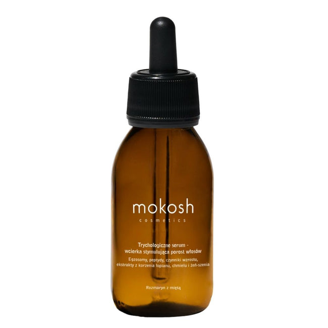 Mokosh Trychologiczne serum - wcierka stymulująca porost włosów Rozmaryn z miętą 90ml