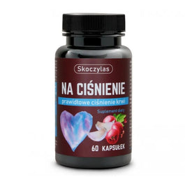 Skoczylas Na ciśnienie potas + aronia + L-leucyna suplement diety 60 kapsułek