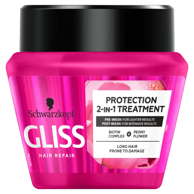 Gliss Supreme Length Protection 2-in-1 Treatment maska ochronna do włosów długich i podatnych na zniszczenia 300ml