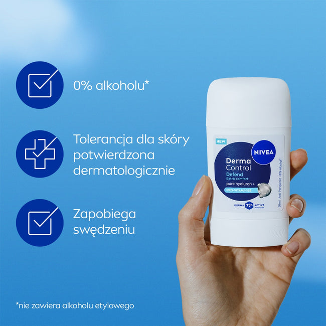 Nivea Derma Control Defend antyperspirant w sztyfcie 50ml