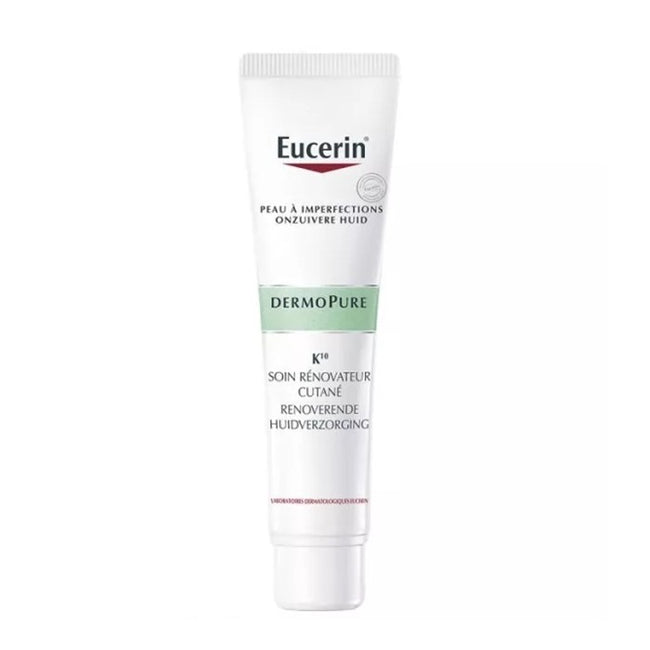 Eucerin DermoPure K10 krem do skóry z niedoskonałościami 40ml