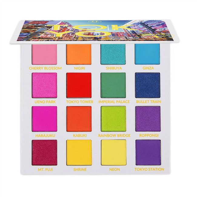 Makeup Revolution BH Trendy In Tokyo Color Eyeshadow Palette paleta kolorowych cieni do powiek 16g