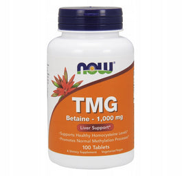 Now Foods TMG Betaine 1000mg suplement diety 100 tabletek