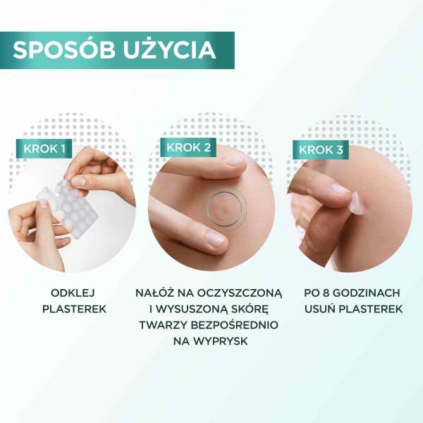 Garnier Pure Active niewidoczne hydrokoloidowe plastry na niedoskonałości 22szt