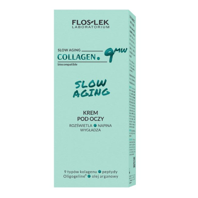 Floslek Collagen.9MW Slow Aging krem pod oczy 30ml