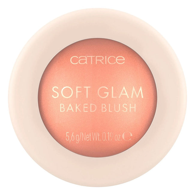 Catrice Soft Glam Baked Blush róż wypiekany rozświetlający