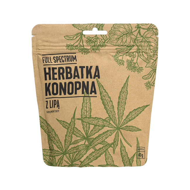 Full Spectrum Herbatka konopna z lipą suplement diety 40g
