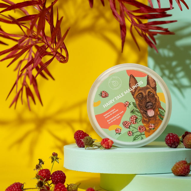 HAIRY TALE Malinois nabłyszczająca maska do włosów 200ml