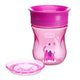 Chicco Perfect Cup 360° kubek do nauki samodzielnego picia 12m+ Girl 200ml