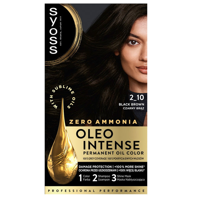 Syoss Oleo Intense farba do włosów trwale koloryzująca z olejkami