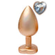 Dream Toys Gleaming Love Pearl Gold Plug korek analny L