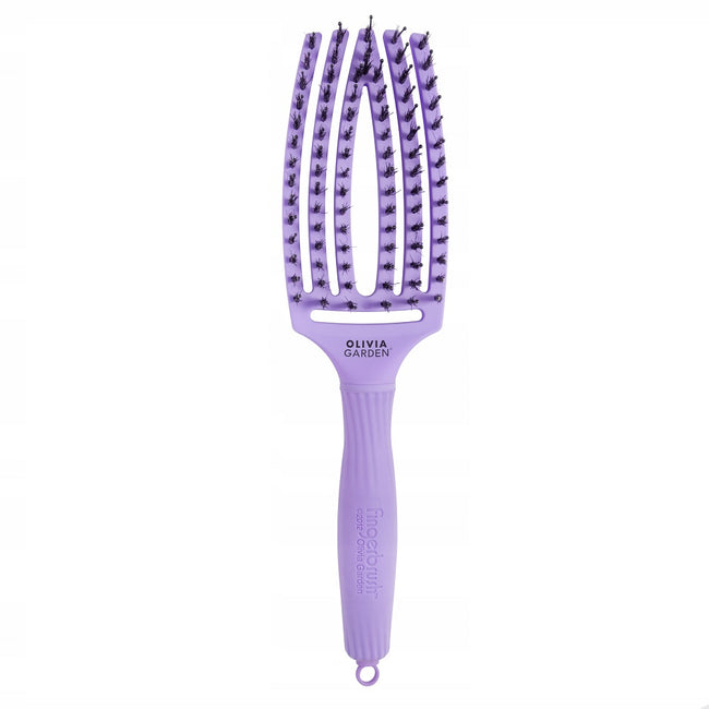 Olivia Garden FingerBrush Combo Medium szczotka do włosów Lavender