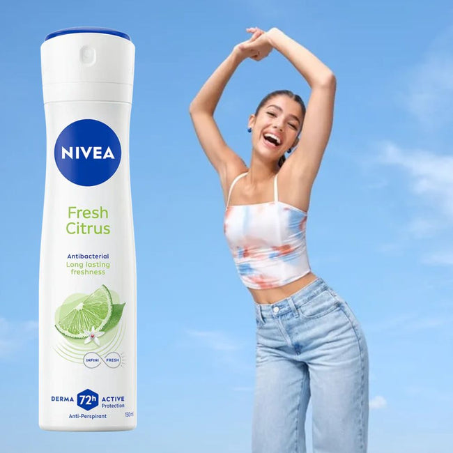 Nivea Fresh Citrus antyperspirant spray 150ml