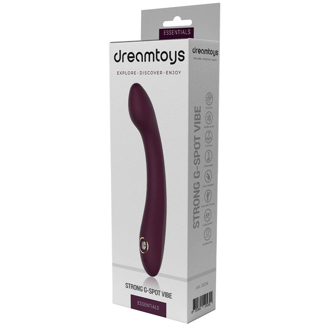 Dream Toys Essentials Strong G-Spot Vibe wibrator do punktu G Purple