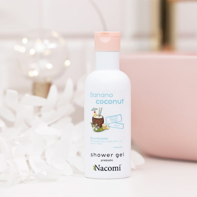 Nacomi Żel pod prysznic banan i kokos 300ml