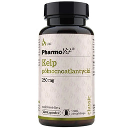 Pharmovit Kelp północnoatlantycki suplement diety 120 kapsułek