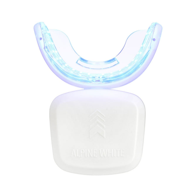 Alpine White Whitening Kit zestaw wybielający lampa LED + żel wybielający 6ml + ustnik + skala odcieni zębów