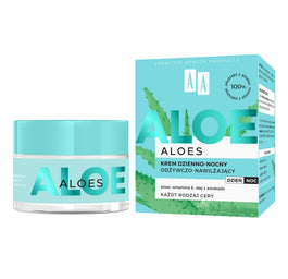 AA Aloes 100% aloe vera extract krem dzienno-nocny odżywczo-nawilżający 50ml