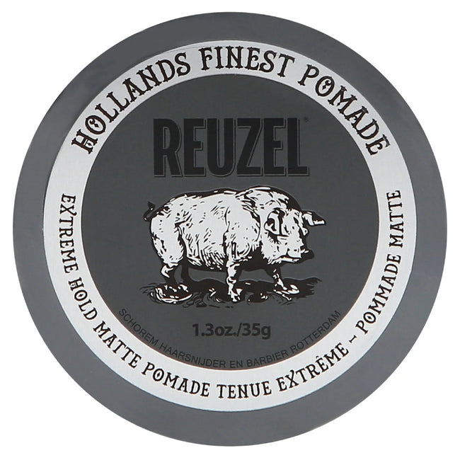 Reuzel Extreme Hold Matte Pomade matowa pomada mocno utrwalająca