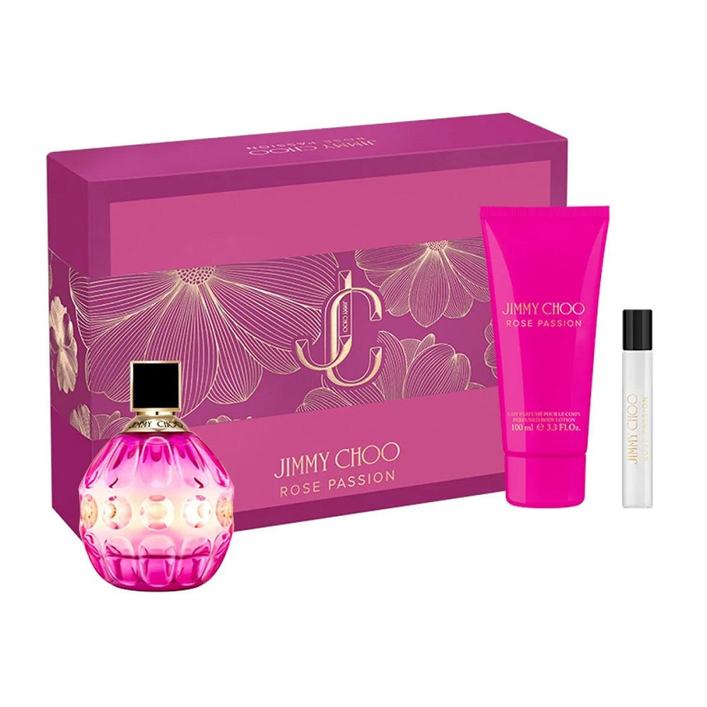 jimmy choo jimmy choo rose passion woda perfumowana 100 ml   zestaw 