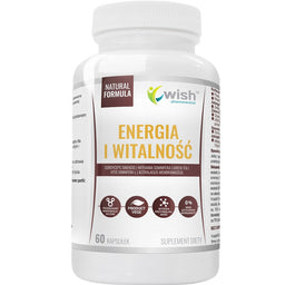 WISH Pharmaceutical Energia i Witalność suplement diety 60 kapsułek