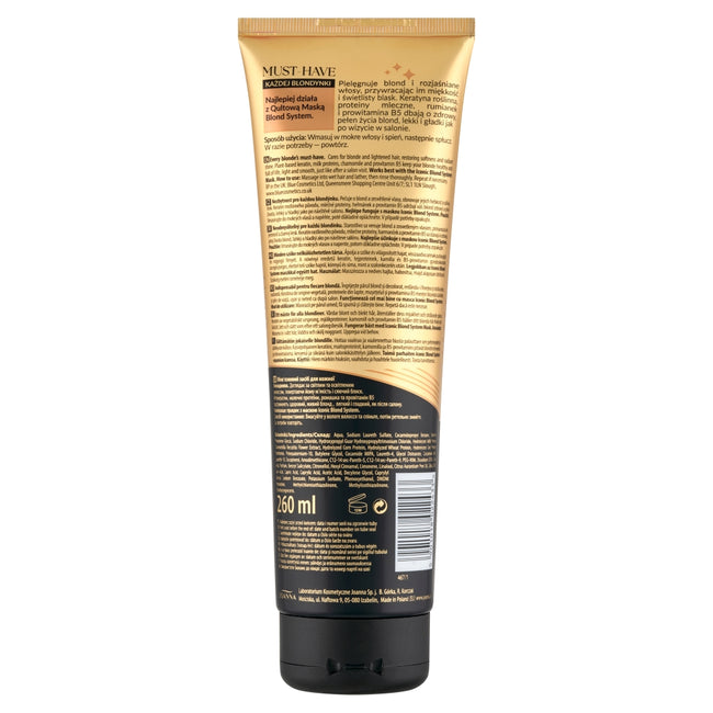 Joanna Blond System qultowy szampon do włosów blond i rozjaśnionych 260ml