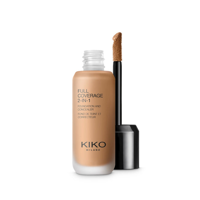 KIKO Milano Full Coverage 2-In-1 Foundation & Concealer mocno kryjący podkład i korektor 2 w