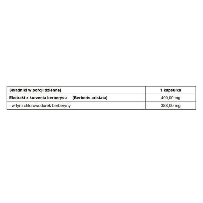 Pharmovit Berberyna Chlorowodorek berberyny suplement diety 60 kapsułek