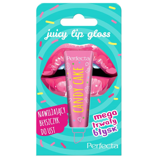 Perfecta Juicy Lip Gloss błyszczyk do ust Candy Cake 10ml
