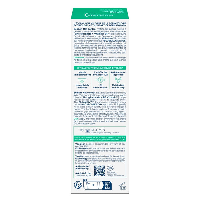 Bioderma Sebium Mat Control krem matujący 30ml