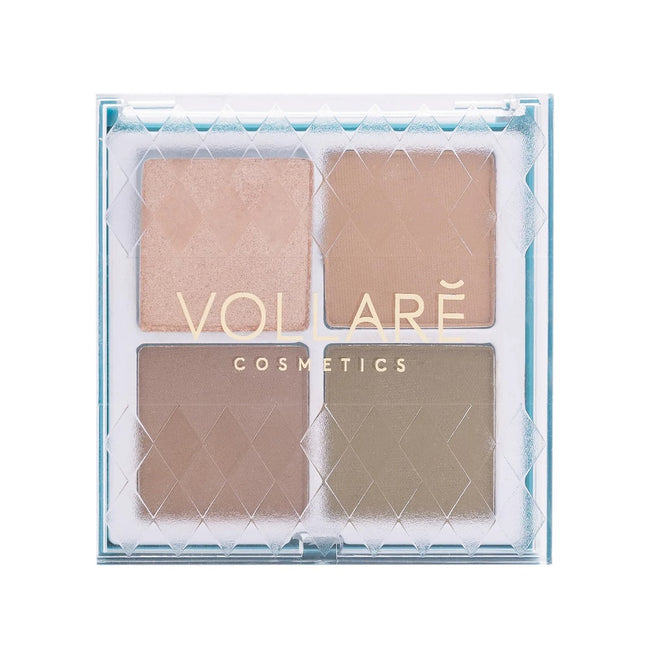 Vollare Crystal Clear paleta cieni do powiek 4.8g