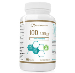 Progress Labs Jod 400mcg suplement diety 180 tabletek
