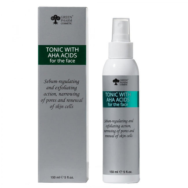 Green Pharm Cosmetic Tonik do twarzy z kwasami AHA 150ml