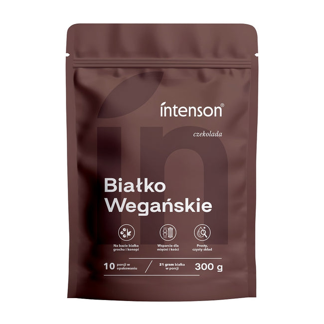 Intenson Białko Wegańskie o smaku czekoladowym 300g