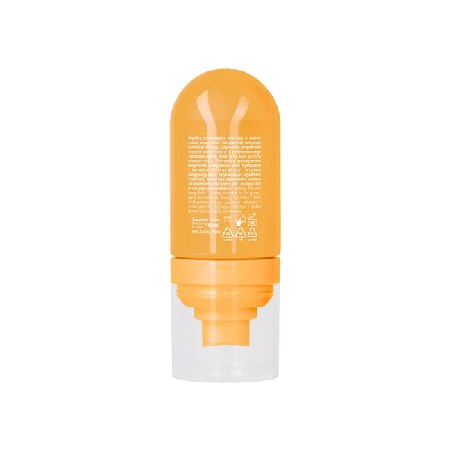 Lovely Gleaming Guard Setting Mist mgiełka utrwalająca makijaż o wykończeniu dewy skin 60ml