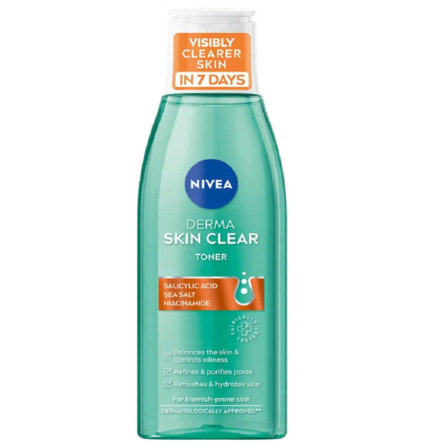 Nivea Derma Skin Clear tonik normalizujący 200ml