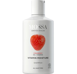 MOSSA Vitamin Moisture witaminowy szampon nawilżający z ekstraktem z truskawki 300ml